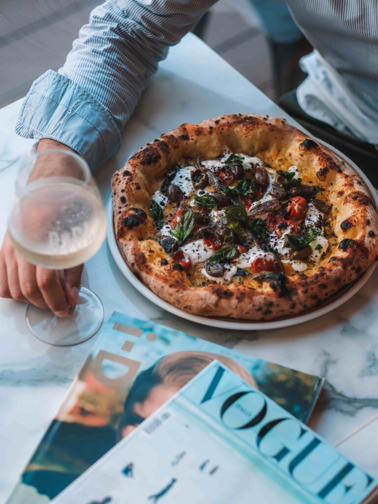 Una pizza di Casa Biga